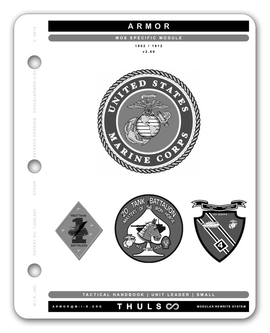 Mission Information Resources, Inc USMC ARMOR MODULE THULS Manuals