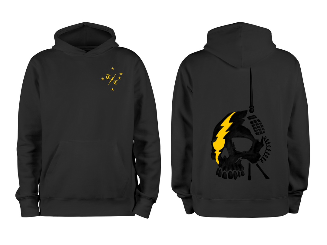 The Communicator Skulls And Bolts V2 Hoodie