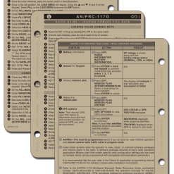 Mission Information Resources, Inc AN/PRC-117G QUICK GUIDE Tactical