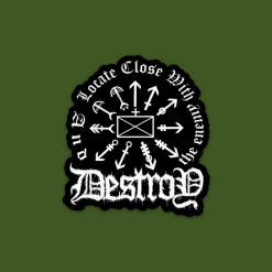 Mission Essential Gear Goods Close With And Destroy Sticker