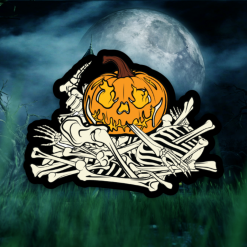 Mission Essential Gear Color Jack-O-Lantern Sticker