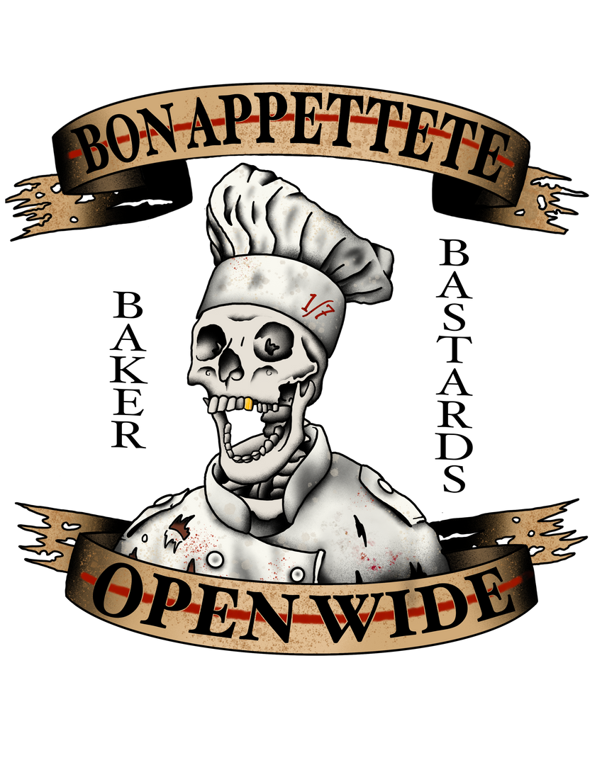 Ben Cantwell Art 1/7 Baker Bastards Hoodie Apparel