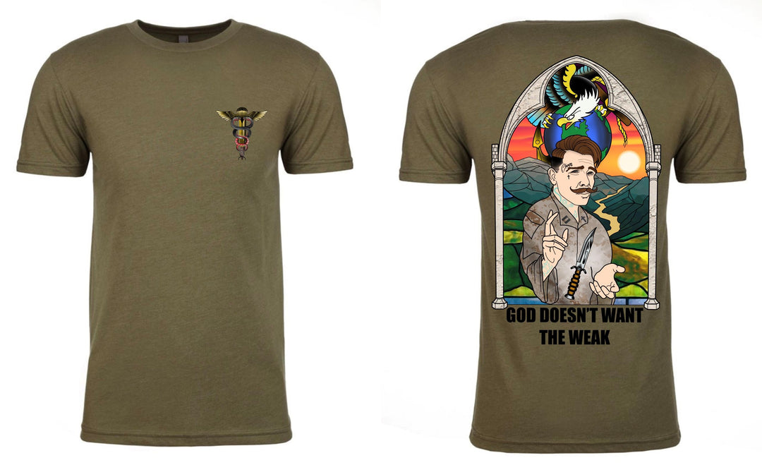 Mission Essential Gear God Doesn't Want The Weak Apparel