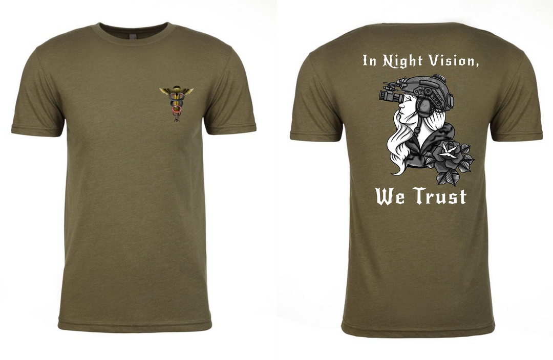 Mission Essential Gear In Night Vision We Trust Apparel
