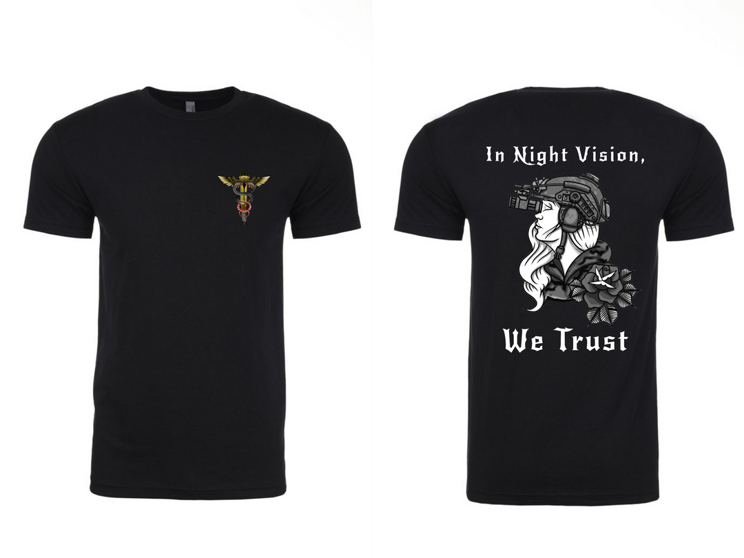 Mission Essential Gear In Night Vision We Trust Apparel
