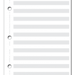 Mission Information Resources, Inc Tactical Lined Pages