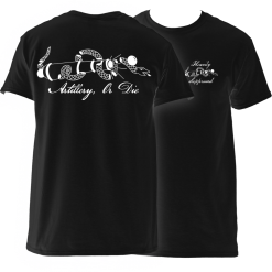 Heavily Suppressed Apparel Arty Or Die (Original Logo)