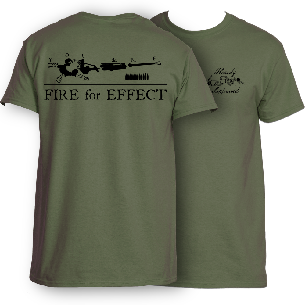 Heavily Suppressed Fire For Effect Apparel