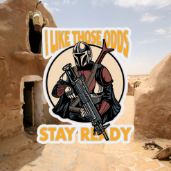 Mission Essential Gear Goods I Like Those Odds Sticker