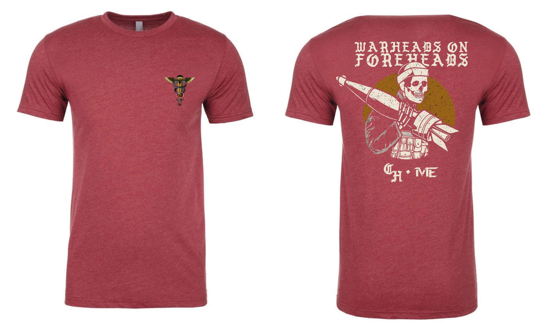 Cleared Hot Apparel Warheads On Foreheads