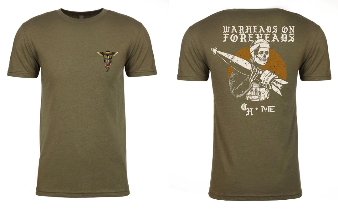 Cleared Hot Apparel Warheads On Foreheads