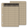 Mission Information Resources, Inc Tactical Target List/Scheduling Worksheet Z-Fold