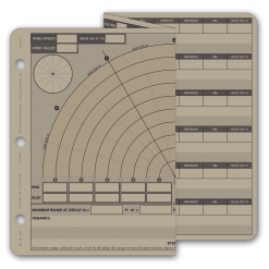 Mission Information Resources, Inc Sniper Range Card Z-Fold Page