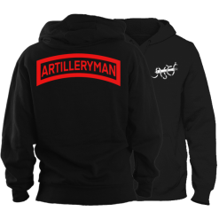 Heavily Suppressed Artilleryman Tab Hoodie Apparel