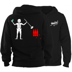 Heavily Suppressed Blackbeard's Battery Hoodie Apparel