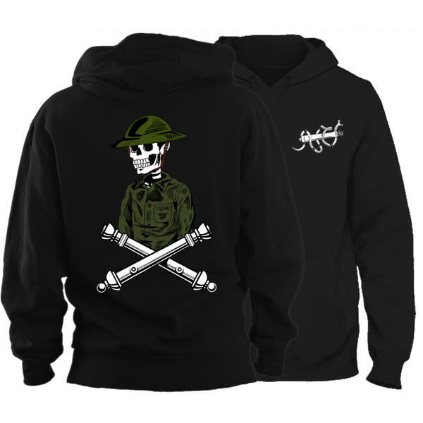 Heavily Suppressed Apparel Cannon Fodder Hoodie