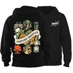 Heavily Suppressed Apparel Observer Death Card Hoodie
