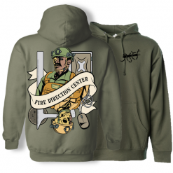 Heavily Suppressed Apparel FDC Death Card Hoodie