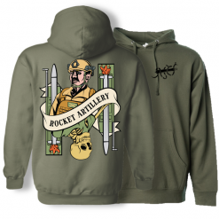 Heavily Suppressed Rockets Death Card Hoodie