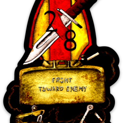 Ben Cantwell Art 2/8 Sticker