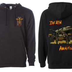 Ben Cantwell Art Death Awaits Hoodie Apparel