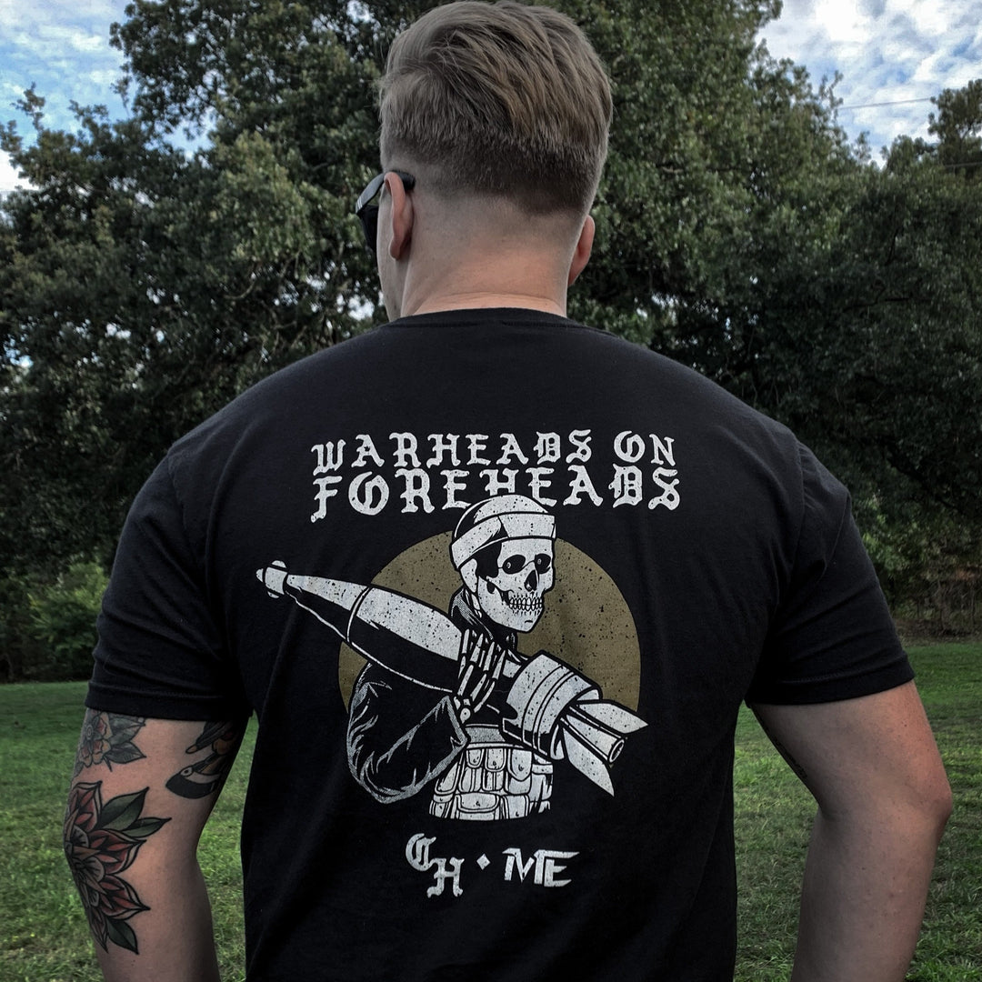 Cleared Hot Apparel Warheads On Foreheads