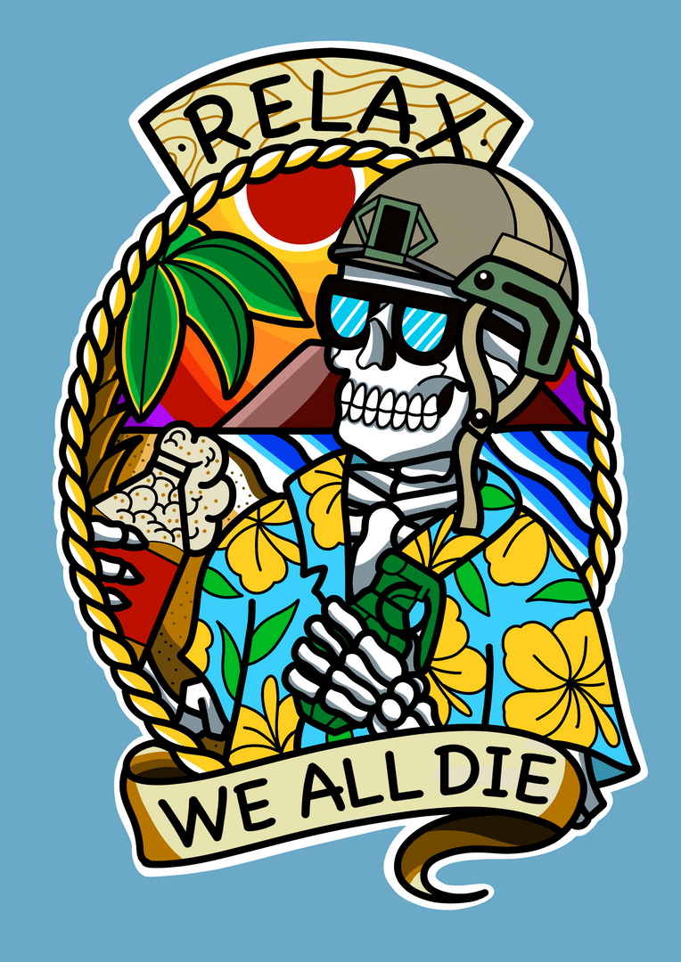 Mission Essential Gear Relax, We All Die