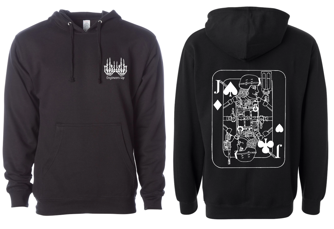 Engineers Up Apparel JOAT Engineer Card Hoodie
