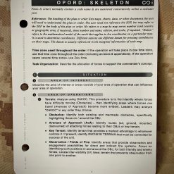 Mission Information Resources, Inc OPORD Skeleton