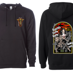 Tebo's Art Apparel 0341 Nun Hoodie