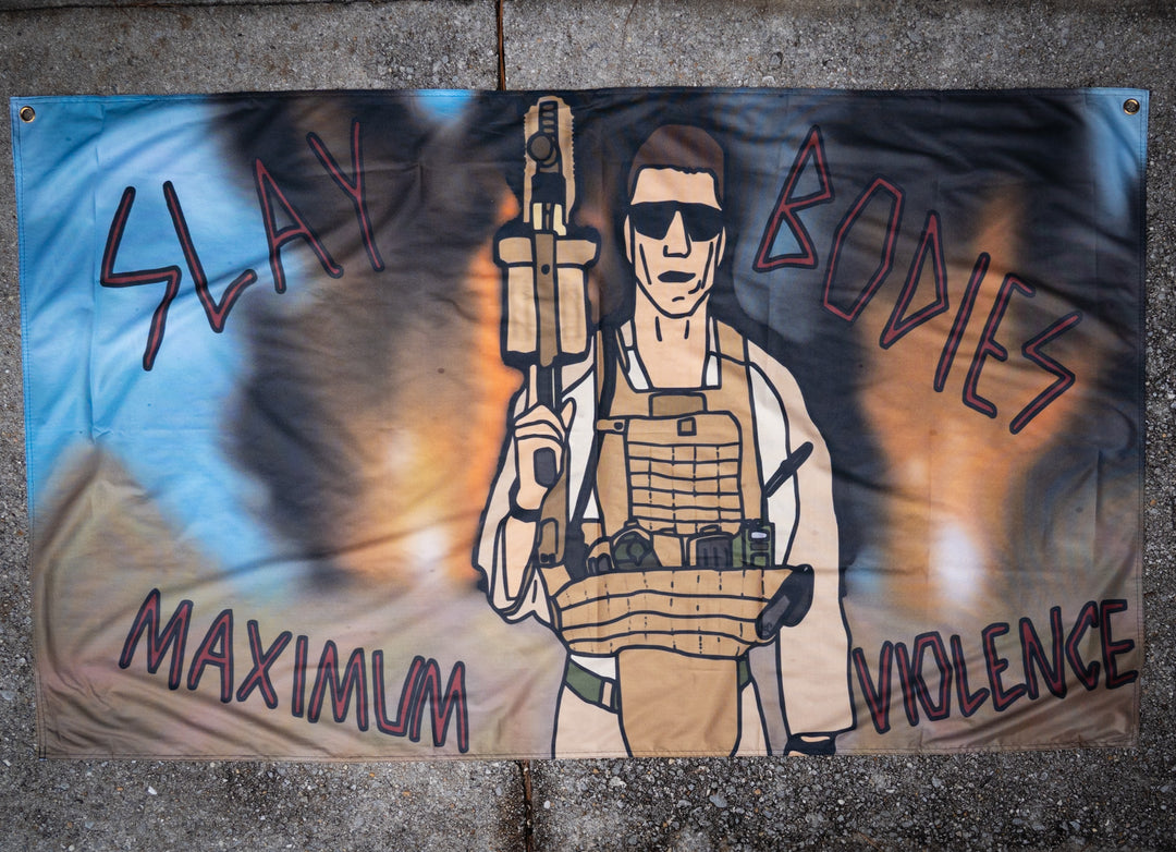 Kill Zone Goods Slay Bodies Flag