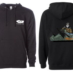 Tracks Up Turret Shakas Hoodie Apparel