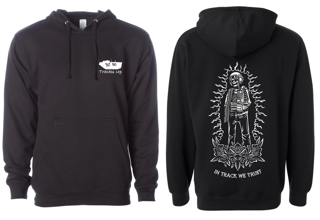 Tracks Up In Track We Trust Hoodie Apparel