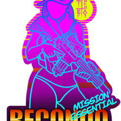 Tebo's Art Goods Retro Recondo Sticker