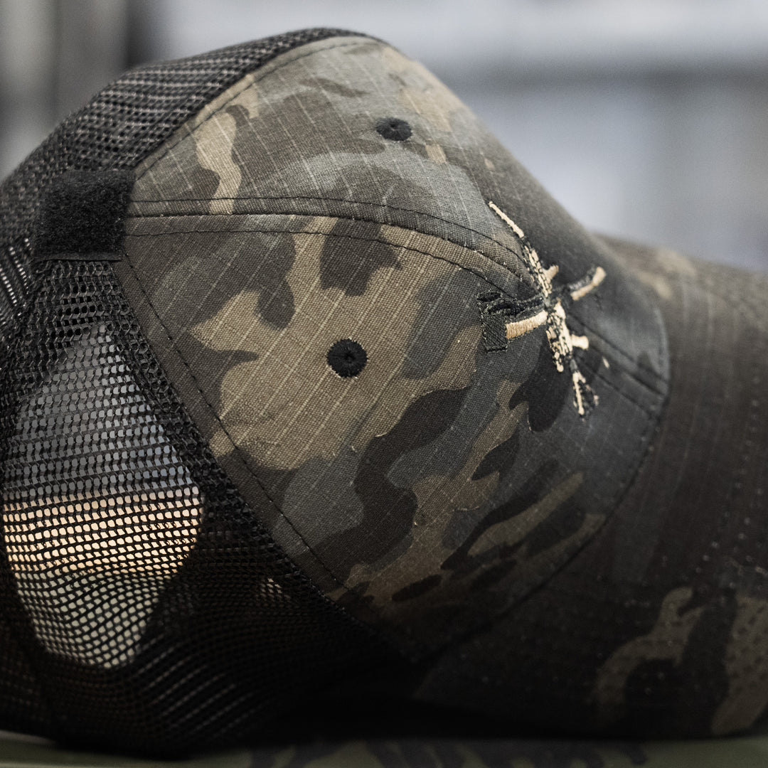 Mission Essential Gear Apparel Low Cut Gunfighter Camo Hat