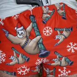 Mission Essential Gear Apparel Holiday Sloth Silkies (Red)