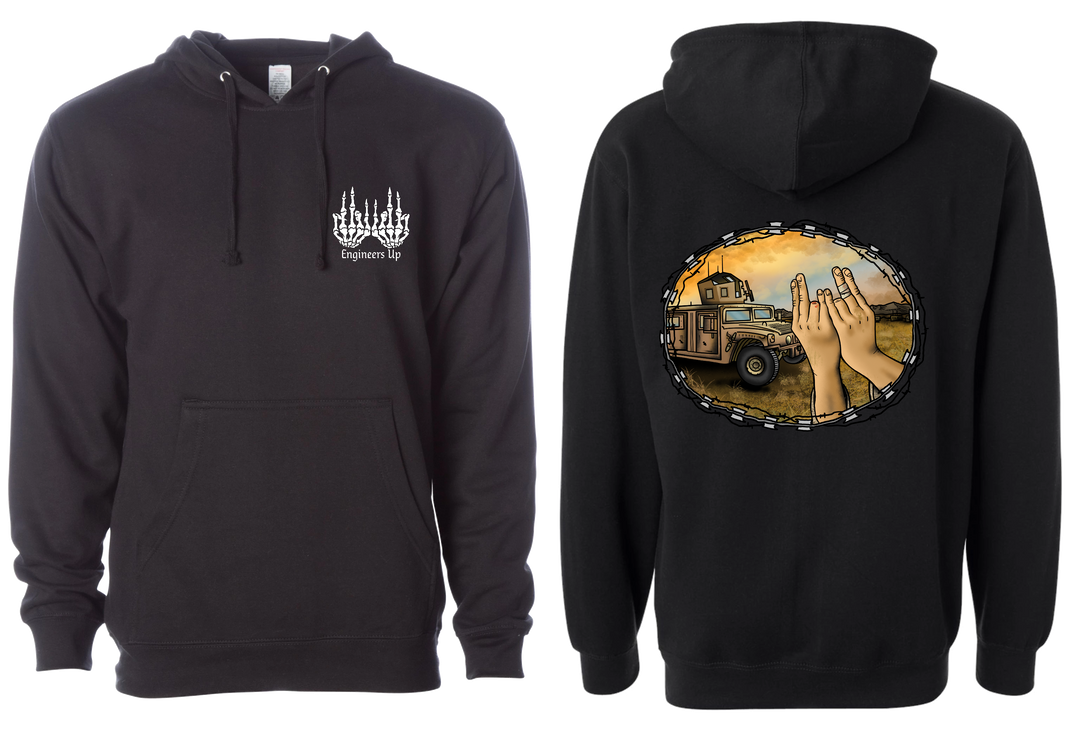 Engineers Up Throw ‘Em Up Hoodie Apparel