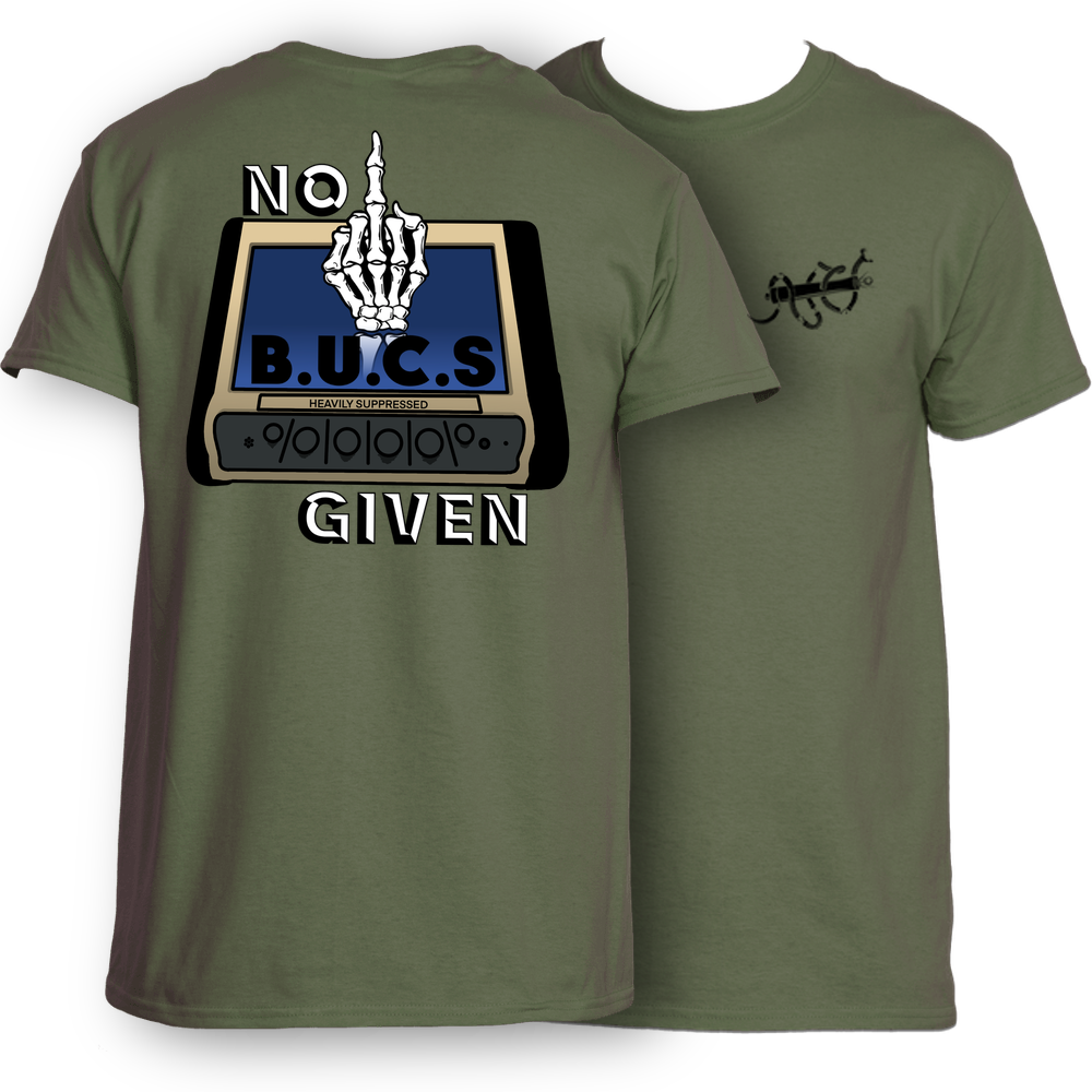 Heavily Suppressed No BUCS Given Apparel