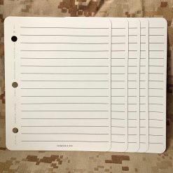 Mission Information Resources, Inc Tactical Lined Pages