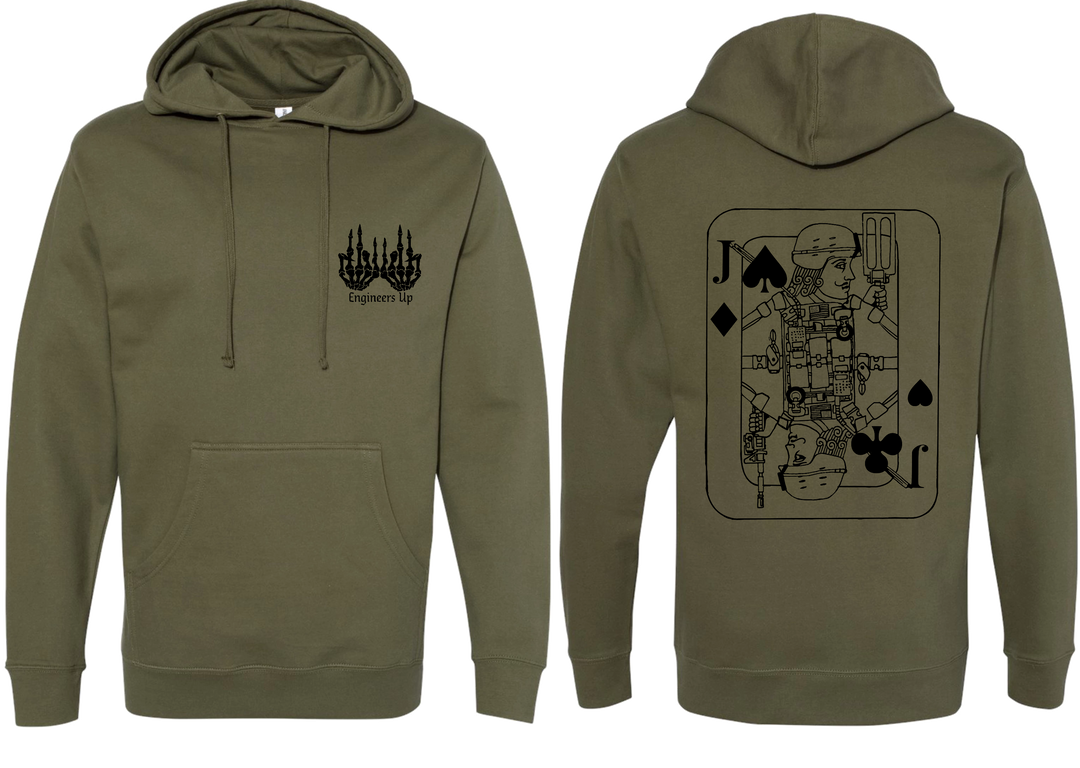 Engineers Up Apparel JOAT Engineer Card Hoodie