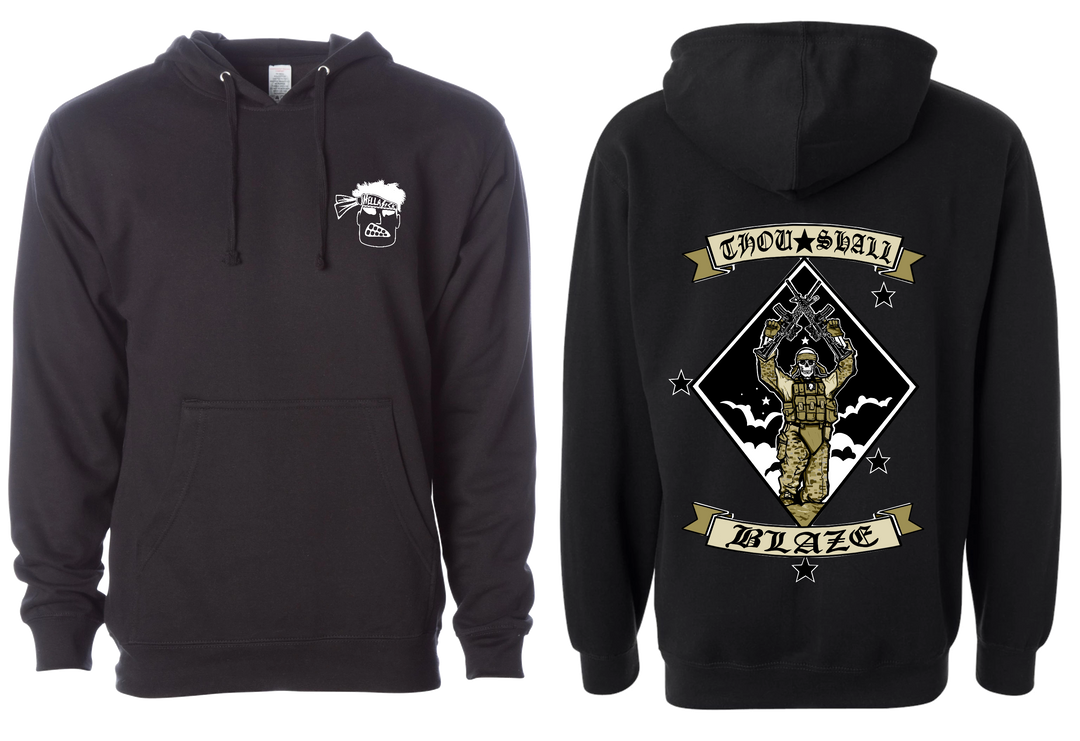 Kill Zone Thou Shall Blaze Hoodie Apparel