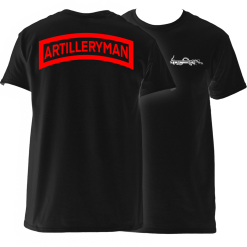 Heavily Suppressed Artilleryman Tab Apparel